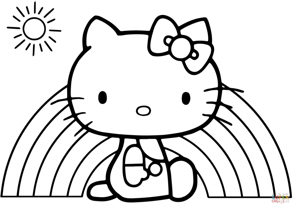 1024x724 Coloring Sheets Rainbow Coloring Sheets