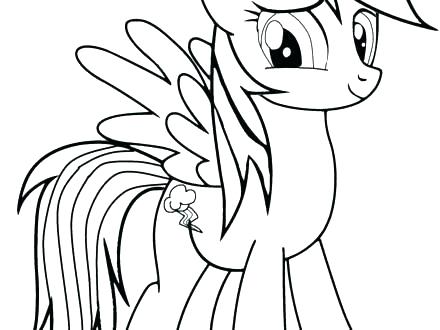 440x330 Rainbow Dash Coloring Pages Rainbow Dash Coloring Pages Rainbow
