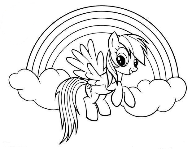 620x480 Rainbow Dash Christmas Coloring Sheets Rainbow Dash Coloring Pages