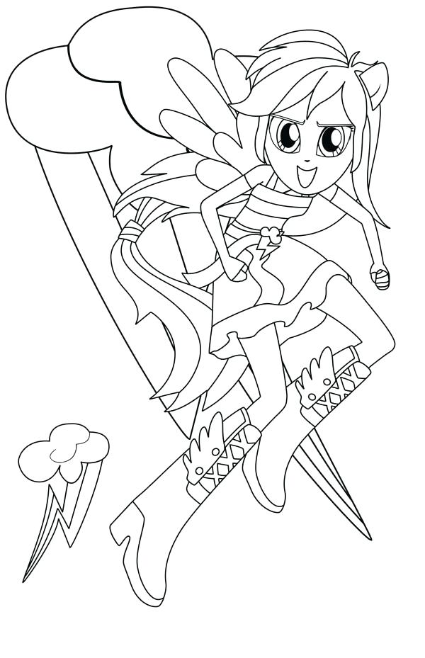 600x929 My Little Pony Equestria Coloring Pages My Little Pony Girls