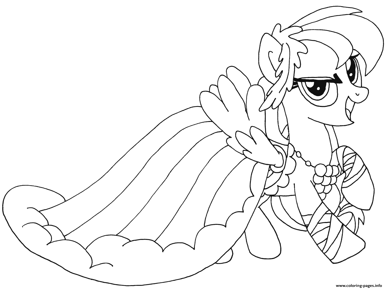 1511x1130 Cute Rainbow Dash My Little Pony Coloring Pages Printable