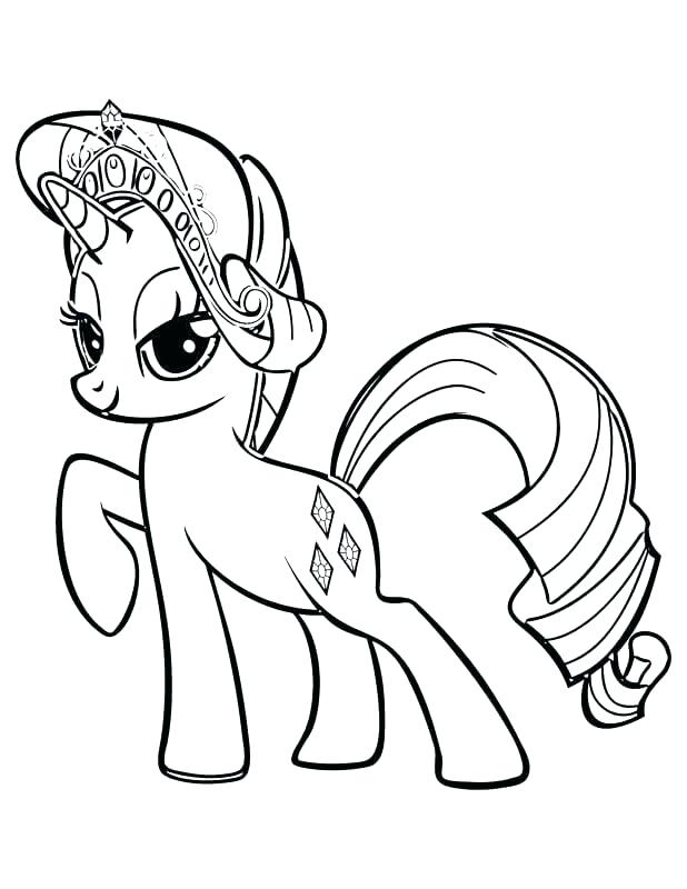 618x800 My Little Pony Friendship Is Magic Printable Coloring Pages