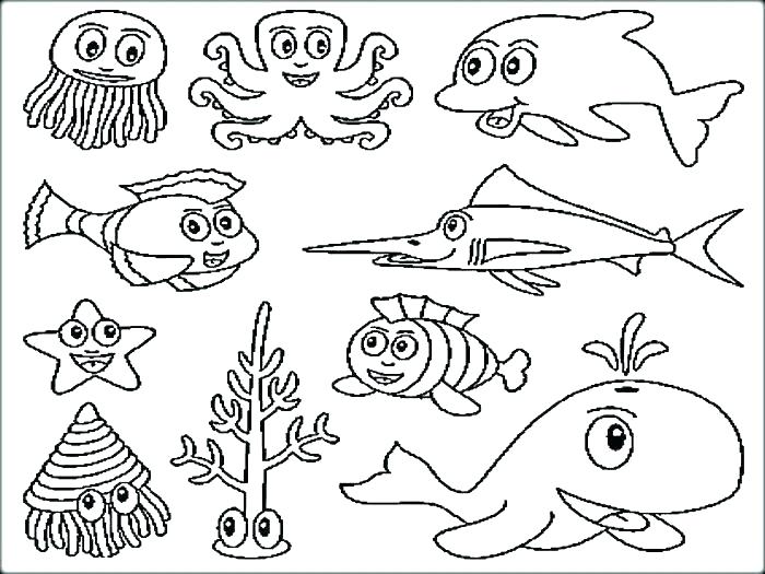 700x525 Printable Fish Coloring Pages Free Fish Coloring Pages Printable