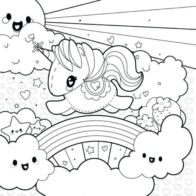 640x640 Printable Rainbow Coloring Pages For Kids Rainbow Magic Coloring