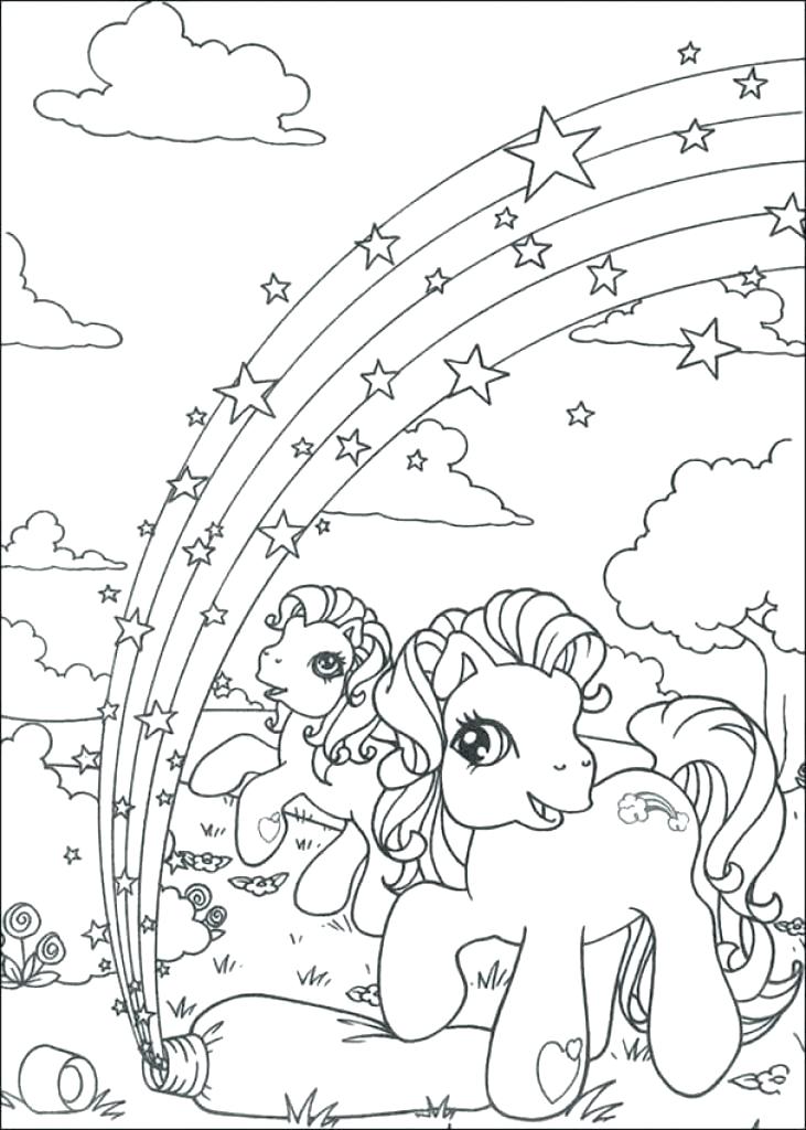 731x1024 Rainbow Coloring Page Printable Here Are Rainbow Magic Coloring