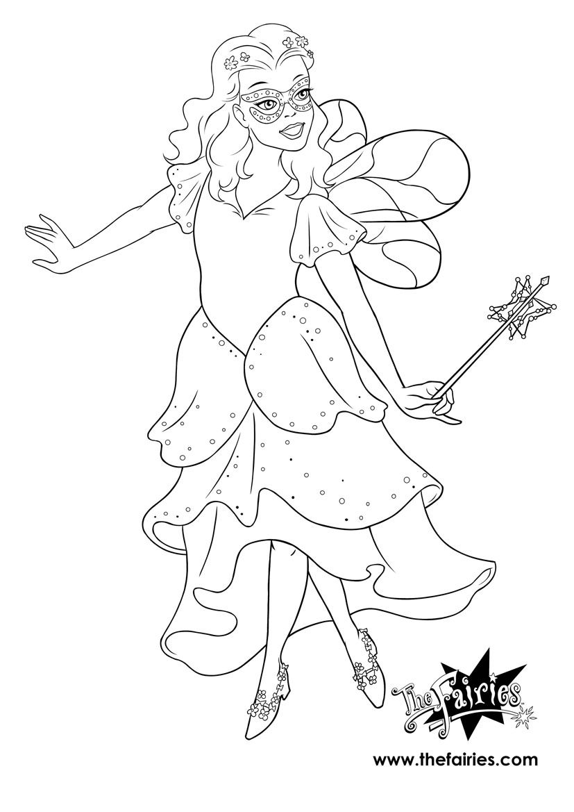827x1169 Rainbow Magic Fairies Coloring Pages Magic Fairy Coloring Pages