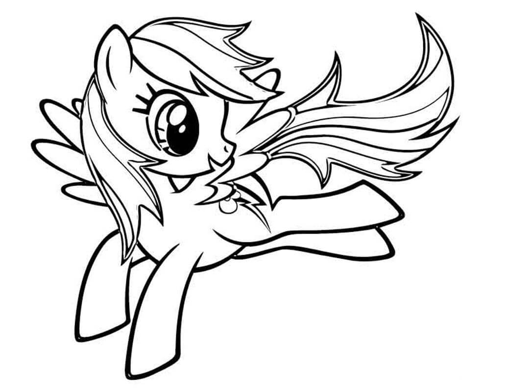 1035x800 Rainbow Dash Coloring Pages Coloring Pages For Kids