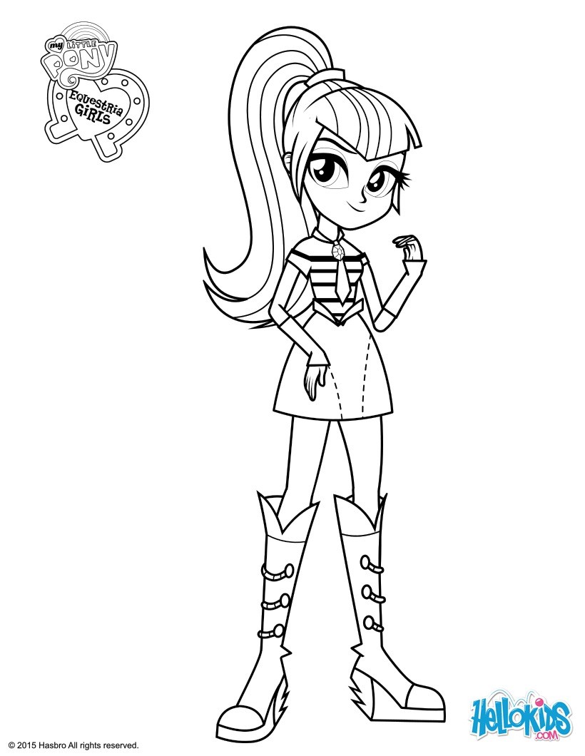820x1060 My Little Pony Equestria Girls Rainbow Rocks Coloring Pages Printable