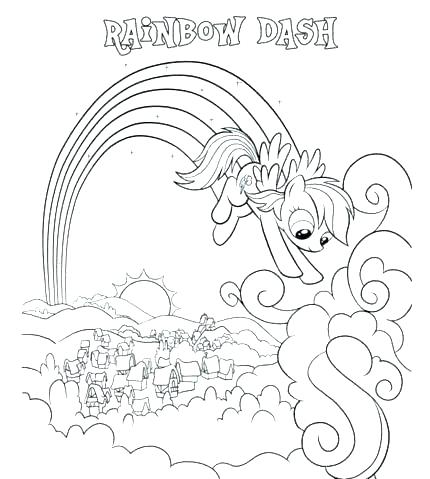 430x479 Trout Coloring Page