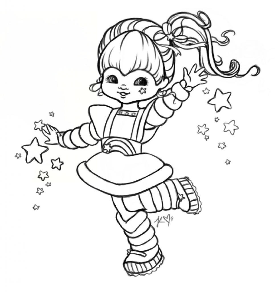 965x1024 Rainbow Brite Coloring Pages