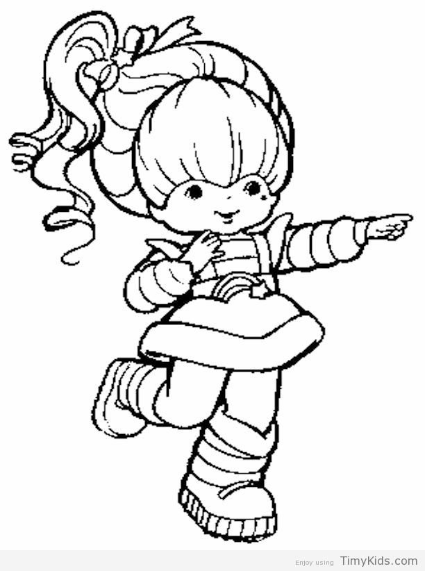612x822 Rainbow Brite Coloring Pages