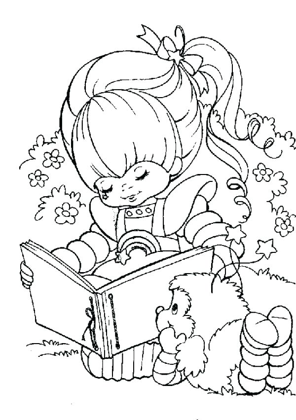 600x852 Rainbow Brite Coloring Pages Rainbow Coloring Page Printable
