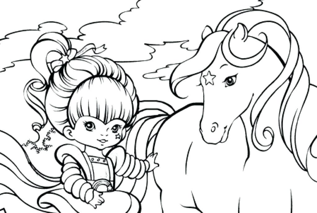 1024x688 Rainbow Brite Coloring Pages Rainbow Coloring Pages Colouring