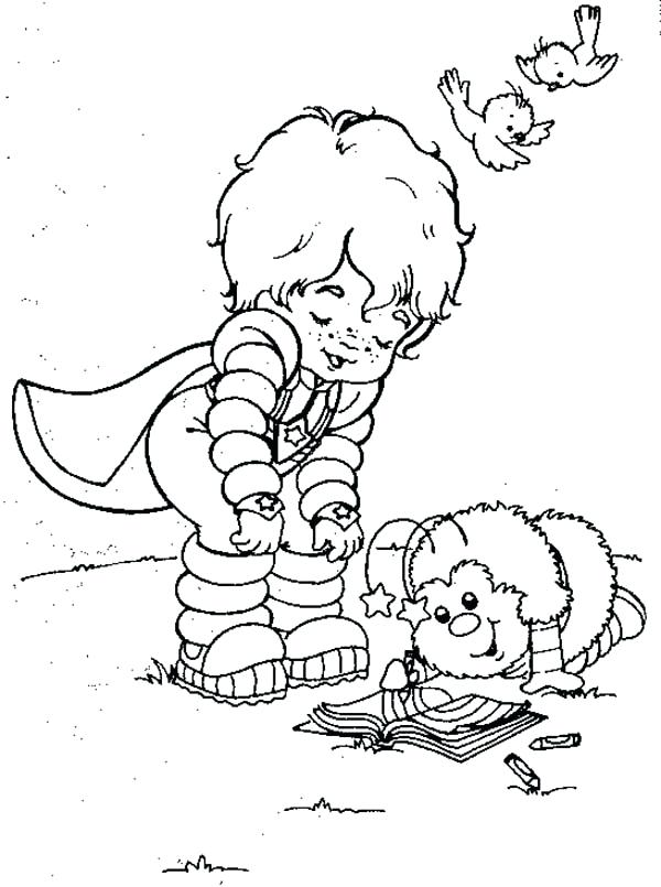 600x805 Rainbow Brite Colouring Book Rainbow Coloring Page Image Images