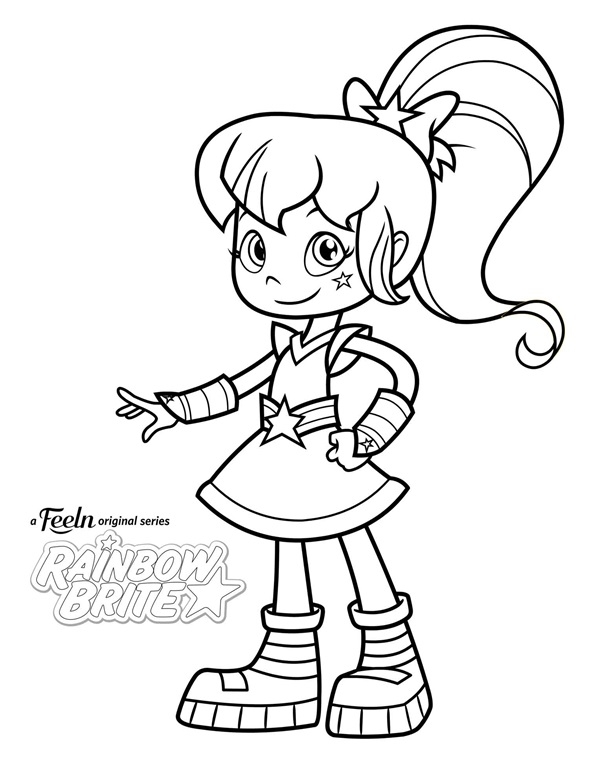 589x762 Rainbow Brite Free Coloring Pages Free