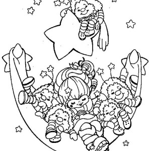 300x300 Twink And Romeo Cart Painting In Rainbow Brite Coloring Page