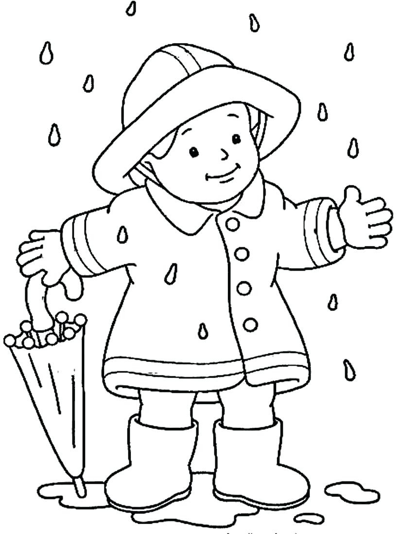 823x1097 Rainy Day Coloring Pages For Kids And Adults Home Exceptional