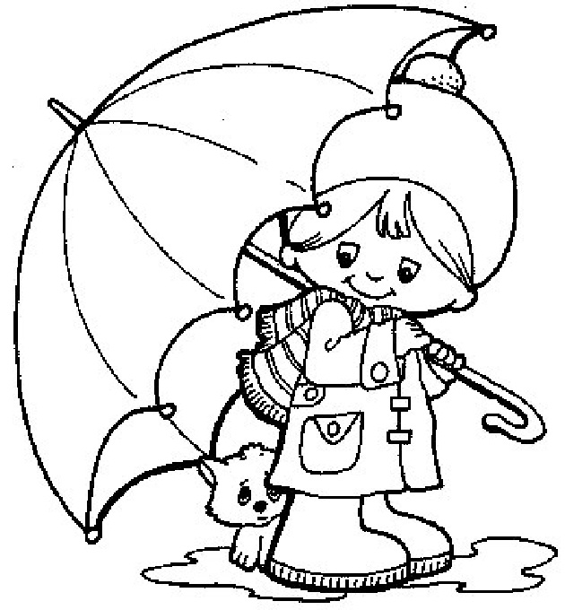 630x680 Rainy Season Coloring Pages Free Coloring Pages