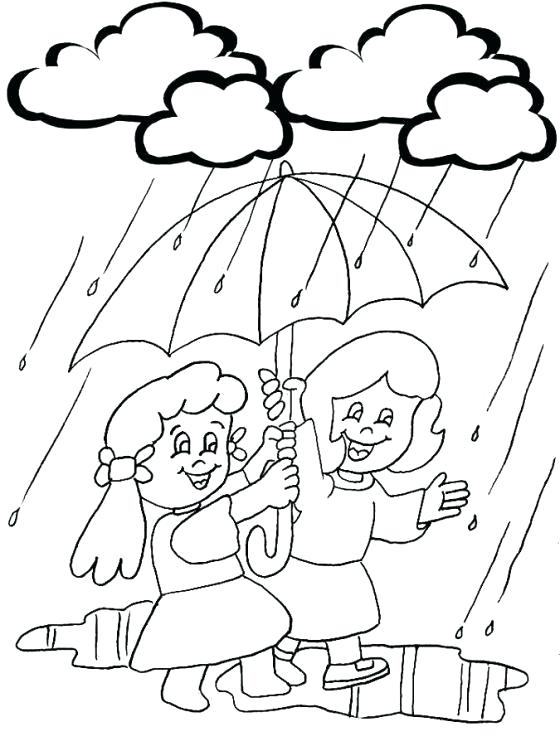 560x746 Weather Color Pages Rainy Day Coloring Pages Printable Coloring