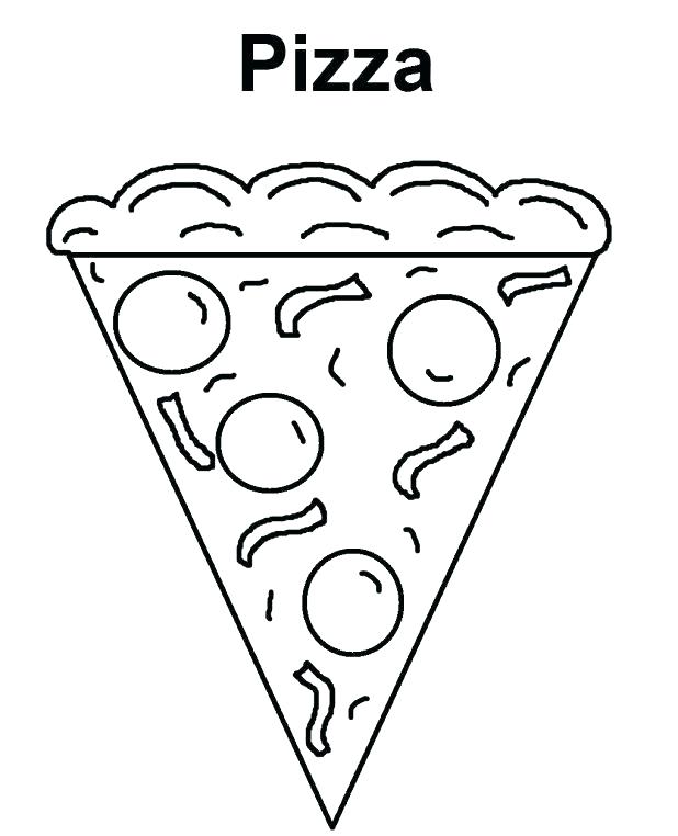 618x762 Pizza Coloring Book Together With Pizza Topping Coloring Sheets