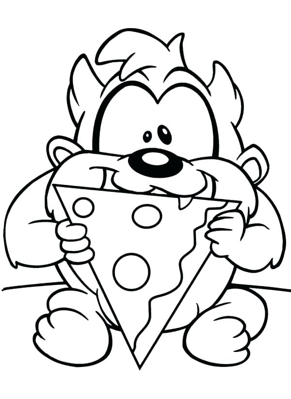 600x822 Pizza Coloring Pages Pizza Coloring Pages Pizza Coloring Page