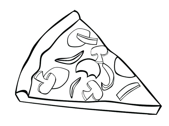 650x484 Pizza Coloring Pages Pizza Coloring Pages To Print Pizza Coloring