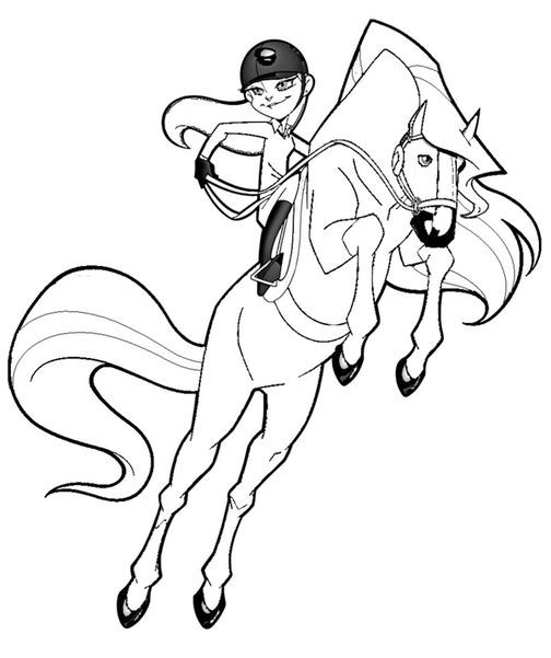 504x601 Le Ranch Colouring Pages Drawing Animals Draw