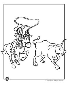 236x305 Cowboy Coloring Pages Teacher Stuff Cowboys, Craft