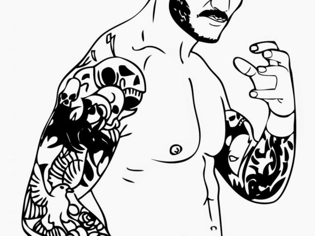 640x480 Randy Orton Coloring Pages