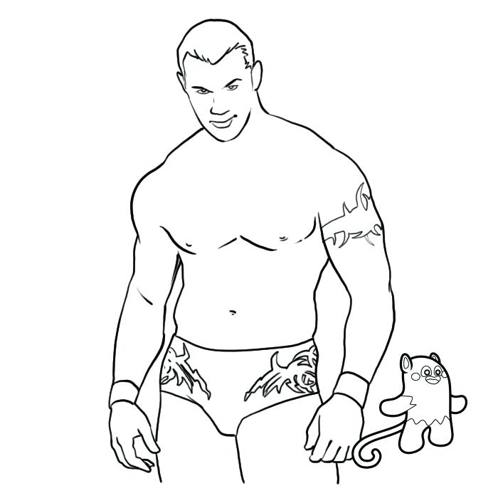 700x700 Randy Orton Coloring Pages Randy Coloring Pages Randy Coloring