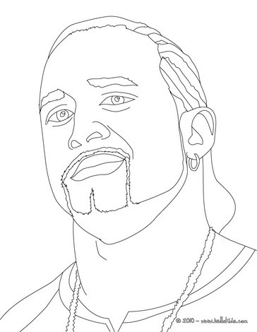 364x470 Wrestler Randy Orton Coloring Pages