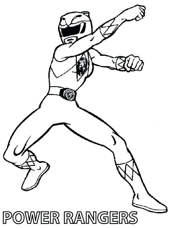 610x799 Power Rangers Coloring Pages To Print Power Rangers Colouring