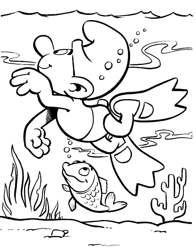 655x842 Smurf Coloring Pages For Kids Many Interesting Cliparts