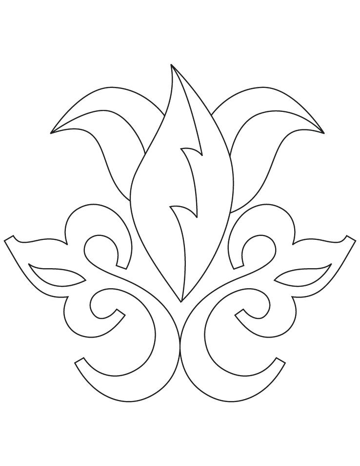 738x954 Rangoli Coloring Pages And Floral Coloring Page Rangoli Designs
