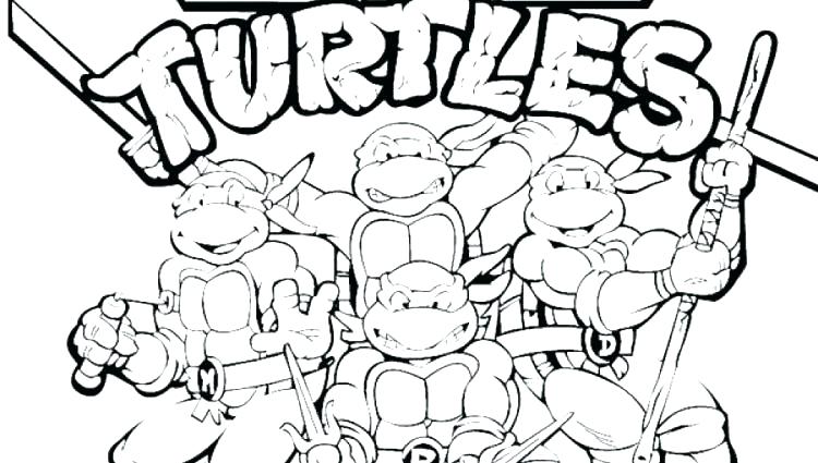 750x425 Ninja Turtles Coloring Pages Raphael Teenage Mutant Printable