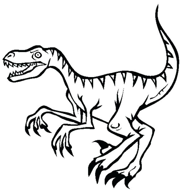600x612 Jurassic Park Raptor Coloring Pages Coloring Pages Coloring Pages