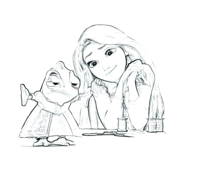 800x667 Rapunzel Printable Coloring Pages Princess Coloring Pages