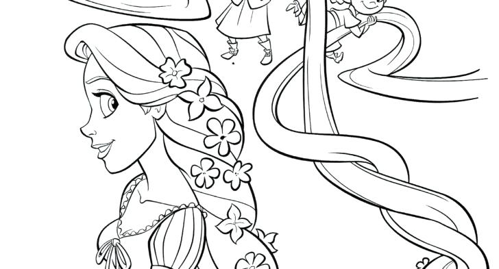 728x393 Baby Coloring Pages Princess Princess Coloring Pages For Girls