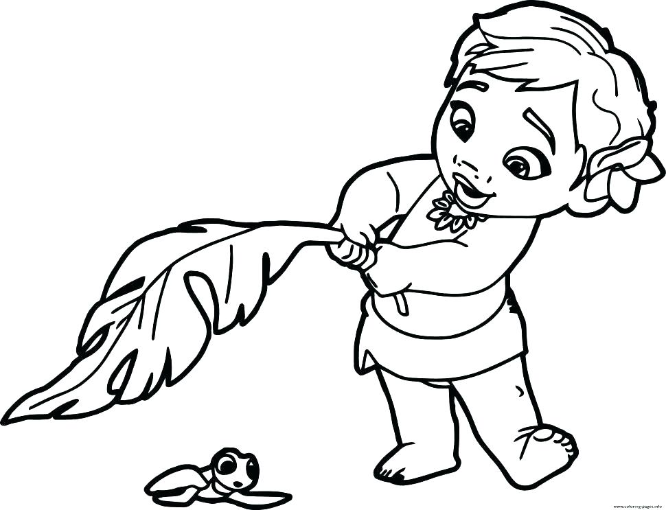 970x743 Baby Rapunzel Coloring Pages