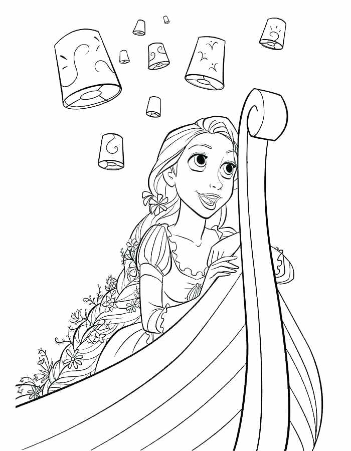 700x900 Rapunzel Coloring Pages Free Princess Colouring Pages Free