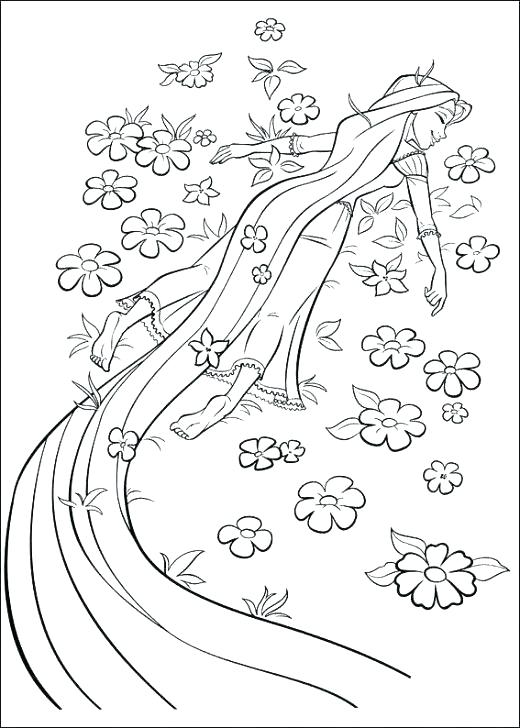 520x728 Tangled Color Pages S S Rapunzel Coloring Pages Pdf