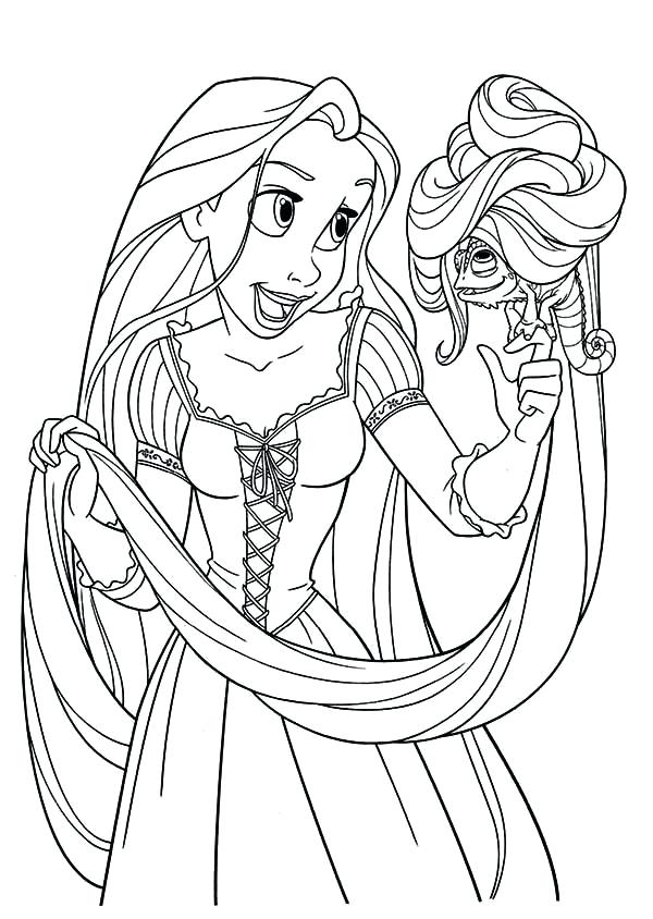 600x844 Rapunzel Printable Coloring Pages Coloring Pages Coloring Pages