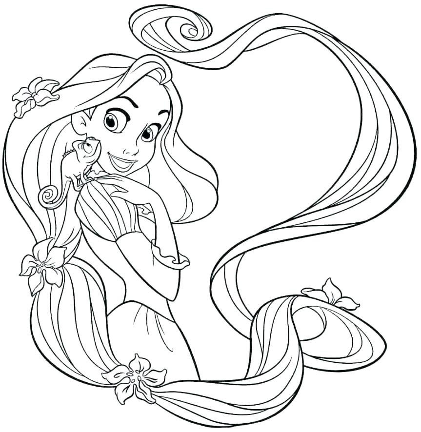 863x886 Rapunzel Printable Coloring Pages Printable Coloring Pages