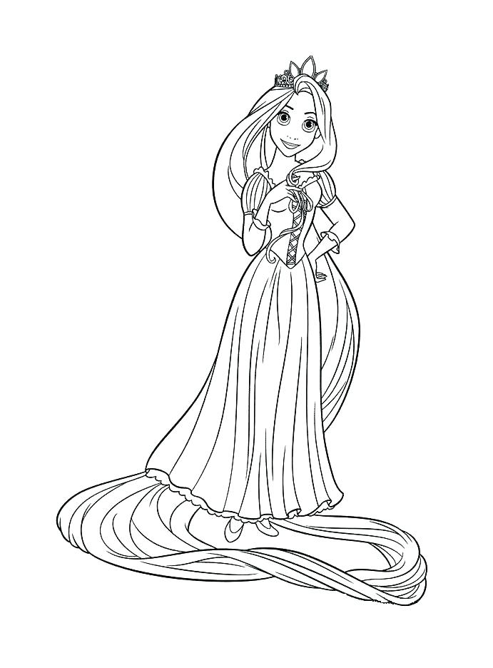 691x936 Tangled Coloring Pages Cotton Candy Tangled Coloring Page Rapunzel