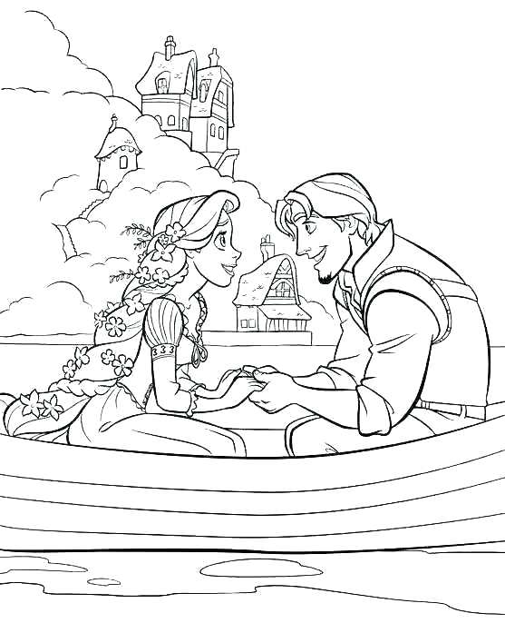 557x697 Princess Rapunzel Coloring Page Color Pages Coloring Pages Tower