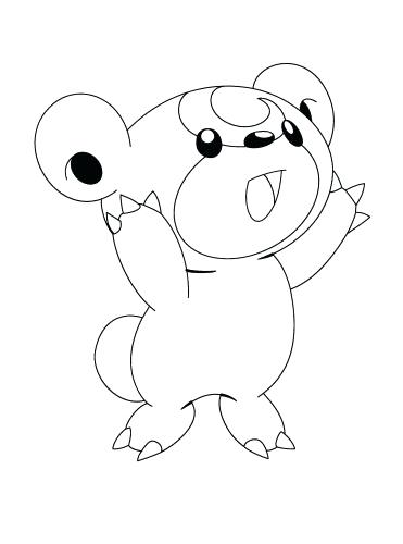371x500 Pokemon Legendary Coloring Pages