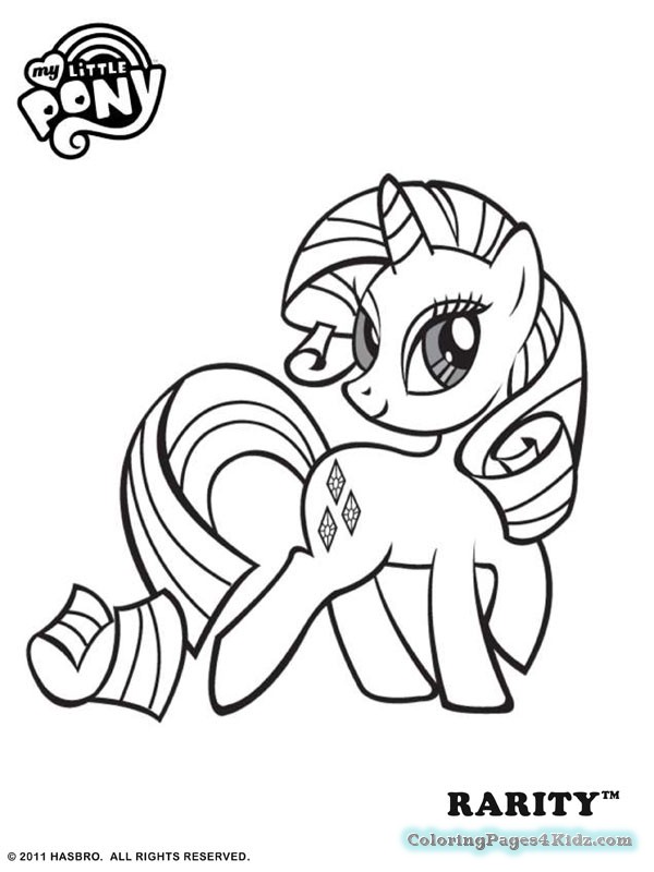 600x800 My Little Pony Rarity Coloring Pages Coloring Pages For Kids