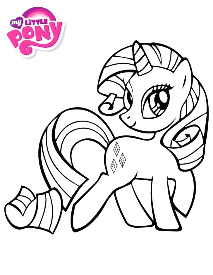 728x941 Rarity Coloring Pages Coloring Page Coloring Page Rarity Coloring