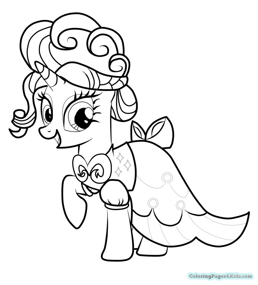850x941 Rarity Coloring Pages Coloring Pages Of My Little Pony Equestria