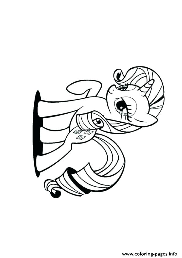 595x842 My Little Pony Rarity Coloring Pages Deepart